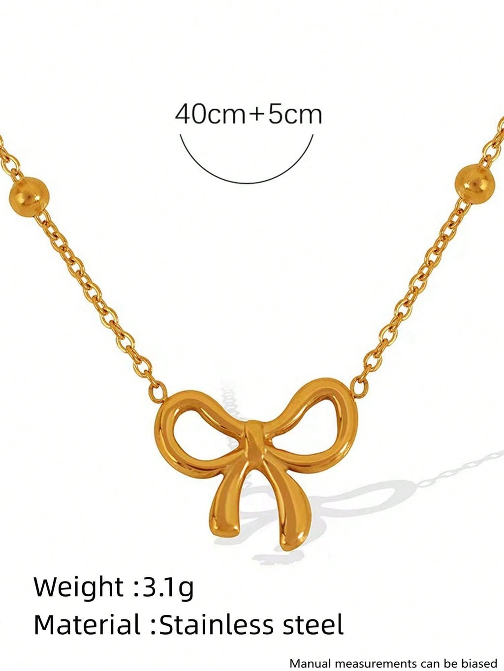 Set Gold Plated Imitation Gold Sweet Classic Style Streetwear Jewelry Set 18K