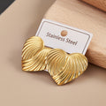 Aretes Heart Love Fashionable Casual Modern Style For Women Daily Wear