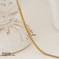 Jewelry Simple Necklaces Style Geometric Cuban Chain