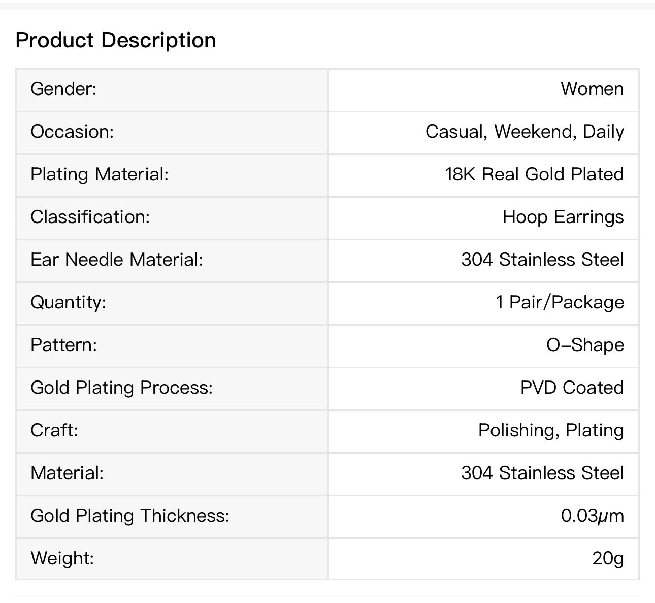 O-Shape Hoop Earrings For Women Featuring Polished Aretes